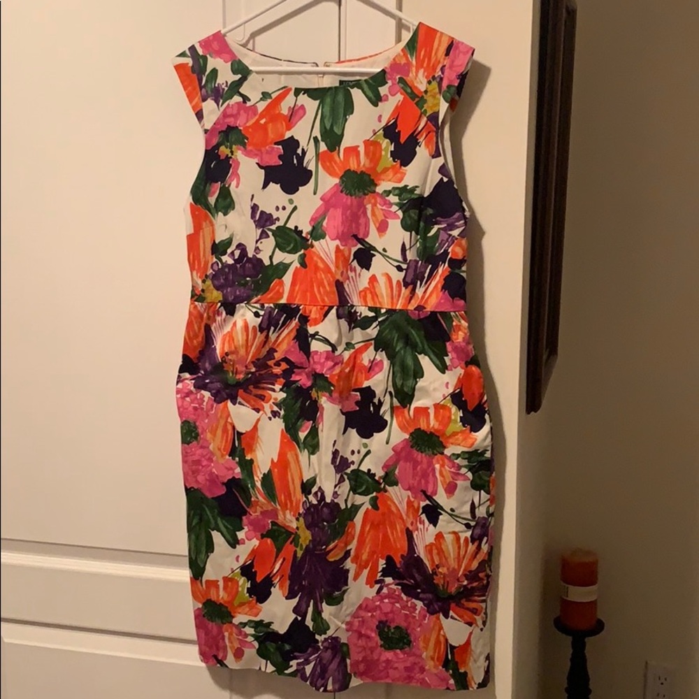 J. Crew Factory Floral Dress